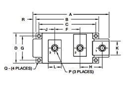 Modules Thyristor Diode
