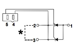 Schéma des modules de thyristors