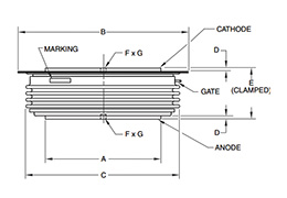 TCU4-28-34 Dimensions