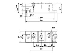 Module de Diode SKKE 120F17