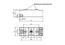 Module de Diode SKKE 212/16 H2