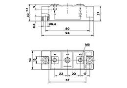 Module de Diode SKKE 290F06
