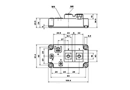 Module de Diode SKKE 600F12