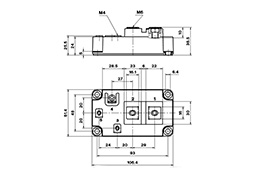 Module de Diode SKKE 800F17 Module de Diode SKKE 800F17