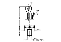 Thyristor SCR