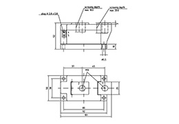 Module à thyristor unique TZ425N14KOF
