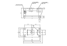 Module à thyristor unique TZ430N22KOF