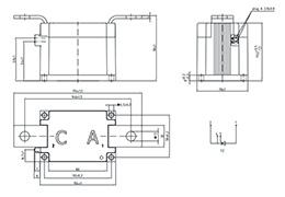 Module à thyristor unique TZ740N22KOF TIM