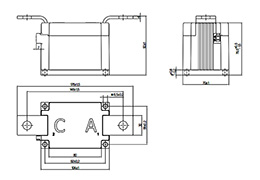 Module à thyristor unique TZ810N22KOF TIM