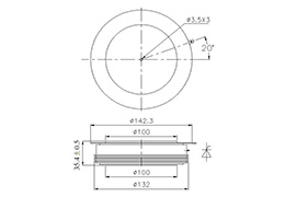Dessin d'encombrement Dimensions