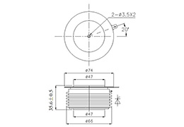 Dessin d'encombrement Dimensions