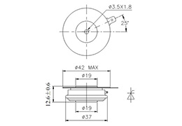 Dessin d'encombrement Dimensions