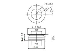 Dessin d'encombrement Dimensions