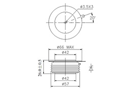 Dessin d'encombrement Dimensions