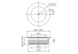 Dessin d'encombrement Dimensions