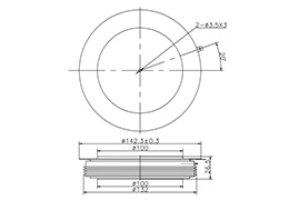 Dessin d'encombrement Dimensions