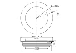 Dessin d'encombrement Dimensions