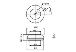 Dessin d'encombrement Dimensions