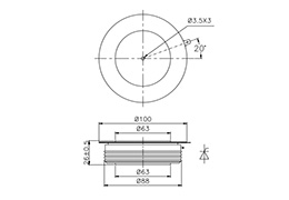 Dessin d'encombrement Dimensions