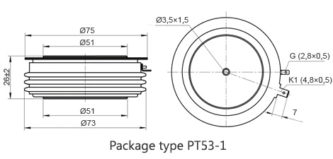 Dimensions TFI353-1250